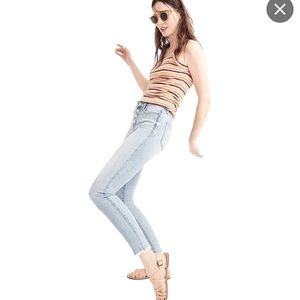 Madewell high rise jeans
